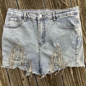 SHEIN Denim Shorts - Size XL